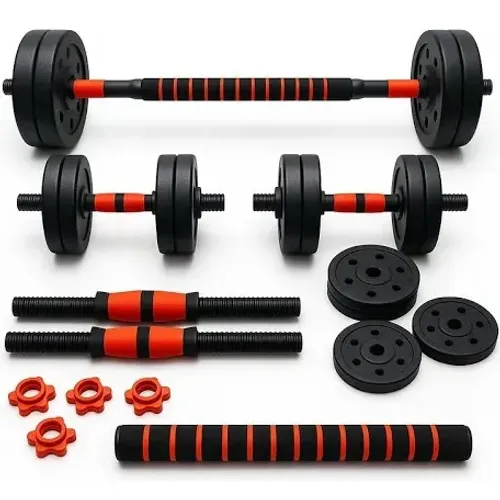 Kit halteres ajustaveis (vira halter ou barra)