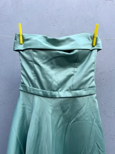 Vestido verde menta