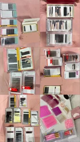Produtos para extensão de cílios