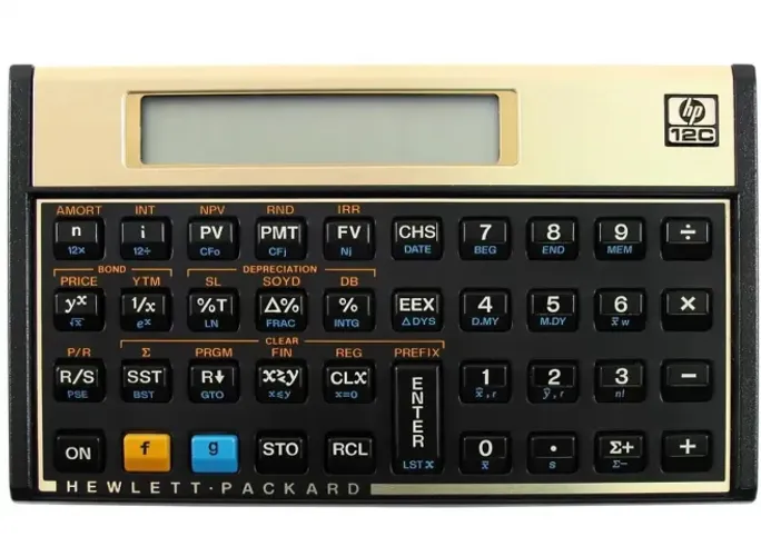 Calculadora Hp 12c Financeira Gold