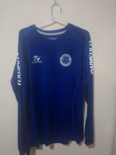 Camisa Cruzeiro manga longa topper original de epoca
