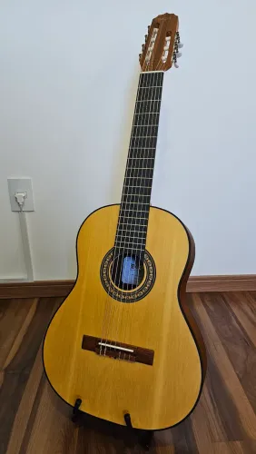 Violão Rozini 7 cordas RX-207 estudante elétrico ativo
