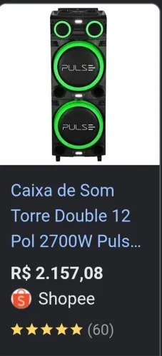 Caixa de som pulse