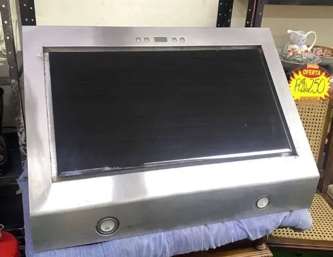 Exaustor inox para fogão (Funcionando)