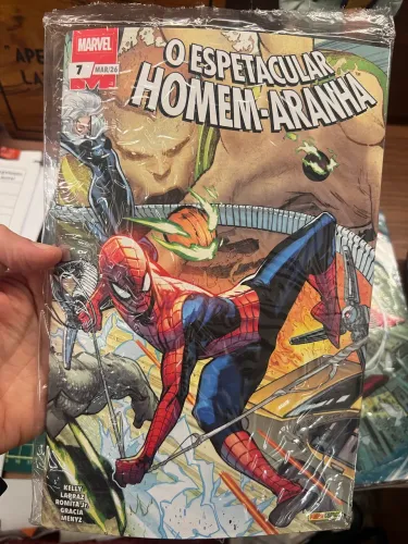 O Espetacular Homem-Aranha (2025) 07 - Larraz, Pepe - Panini - Capa Mole