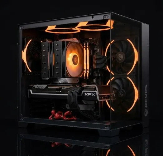 Placa de Vídeo RX 6650 XT XFX 8GB - Estado de Nova (Parcelada Sem Juros)