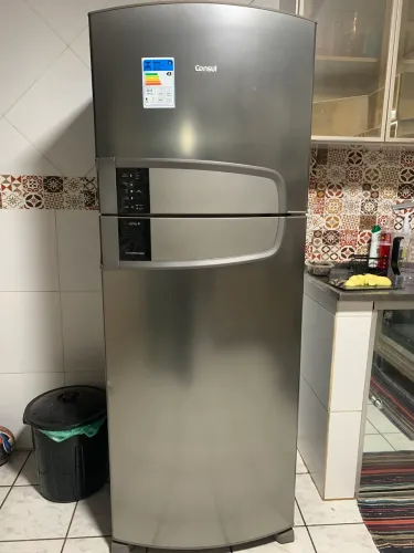 Geladeira frost free inox