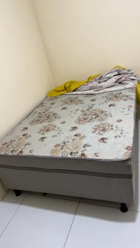 Cama Box Casal Ortosonho Prata D28