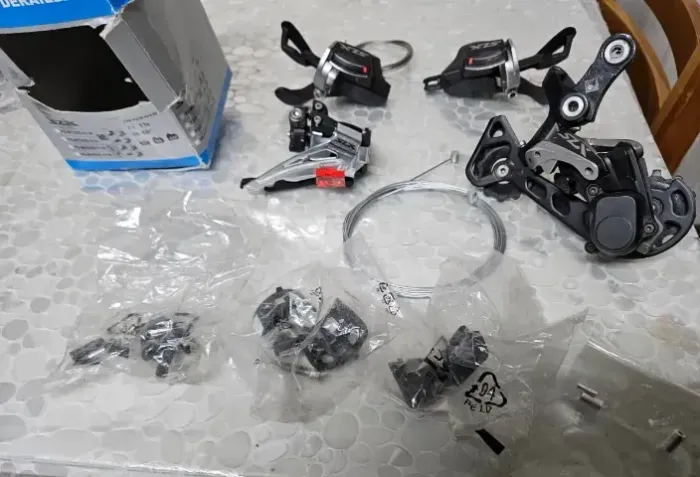 Kit Shimano Slx 3/11v Trocadores + Câmbios