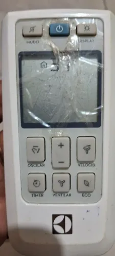 Controle de central de ar Electrolux
