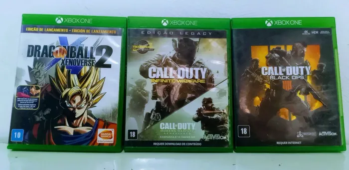 Kit 3 Games Xbox One Combo 3 Jogos Originais Xbox
