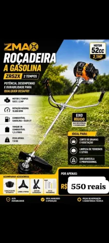 VENDO ROÇADEIRA ZERO POR APENAS 560 reais.