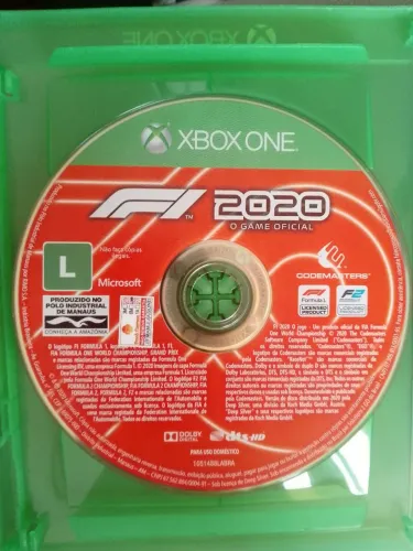 JOGO F1 2020 DISCO (XBOX)