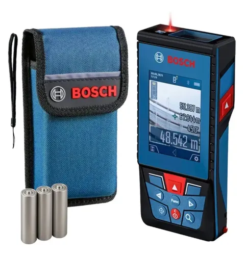 Trena Laser Glm 100-25 C Bosch Alcance 100m Com Bluetooth