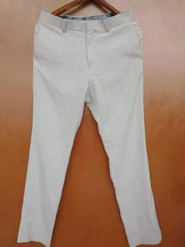 Calça social cinza Preston Field usada tamanho 40