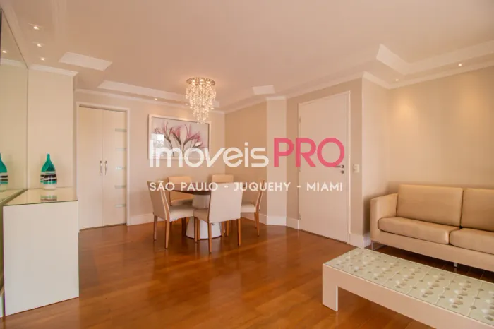 Apartamento para locação com 98m² em Moema - São Paulo.