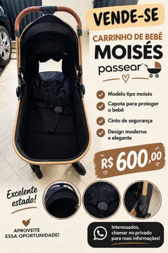 carinho de bebê