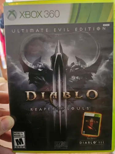Jogo Xbox 360 Original - Diablo III Reaper of Souls - Usado 