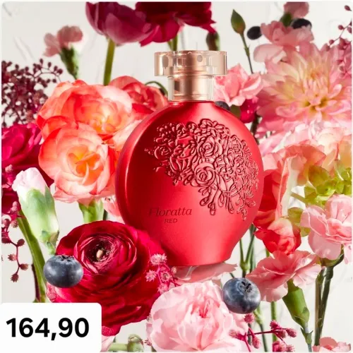 Perfume Floratta Red de O Boticário