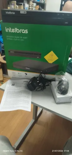 DVR Intelbras 4 canais -Novissimo