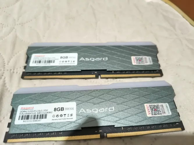 Memória ddr 4 16gb (2x 8gb) 3200mhz