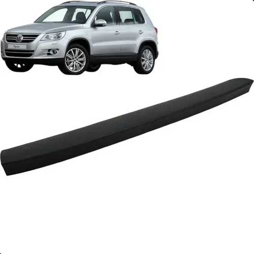 Acabamento Tampa Traseira Volkswagen Tiguan 2010 A 2014 Preto