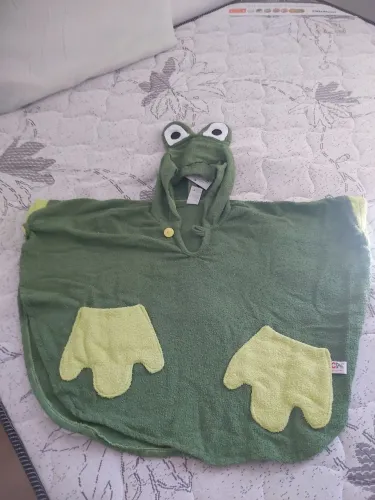 Toalha Poncho Infantil com Capuz