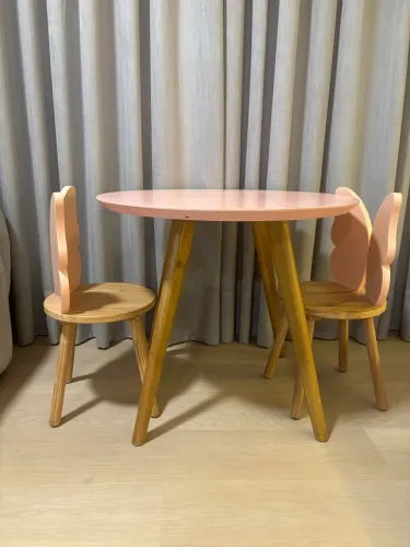 Mesa infantil borboleta