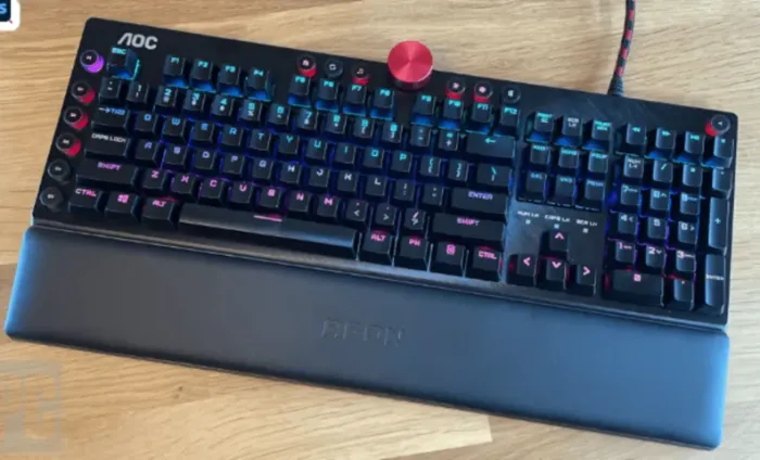 Teclado Mecânico Gamer AOC Agon AGK700 - nunca usado
