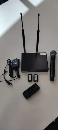 Microfone sem fio SHURE OLXD4 c/carregador e baterias