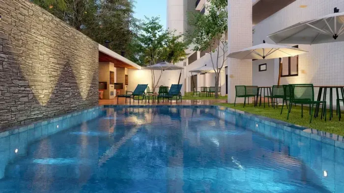 Oportunidade c/ moveis fixos bairro da Torre com 50m² | 2 quartos c/ Suite | Carmen Maria