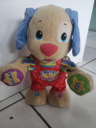 Cachorro cante e dando Fischer price