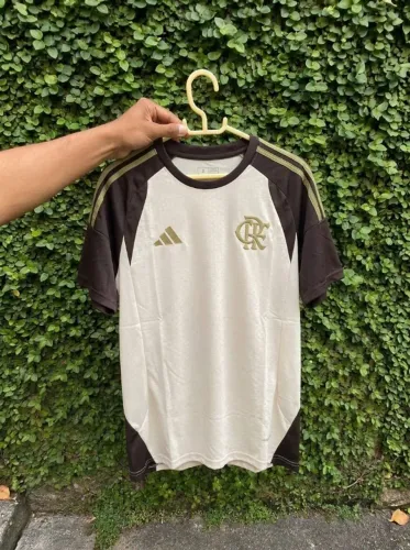 CAMISA FLAMENGO TREINO DOURADA