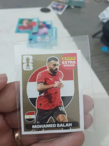 Figurinha Legend Salah dourada 2026