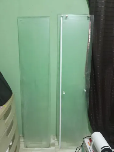 Box de vidro para banheiro semi novo 4 peças