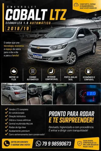 Chevrolet Cobalt LTZ 1.8 8V Econo.flex 4P Aut. 2019