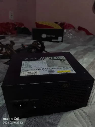 Fonte Corsair VS450 450W - Original - Perfeito Funcionamento
