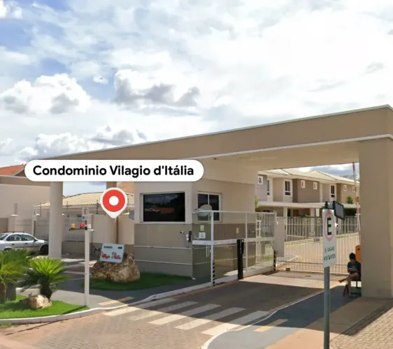 CASA SOBRADO, COND. VILAGIO D ITÁLIA, ATÉ 3 QUARTOS 2 SUÍTES, C/ ARMÁRIOS E AR, CHURRASQUE
