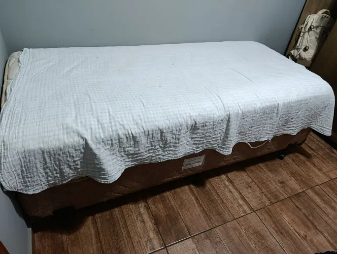 Colchão mais Box americanflex solteiro 