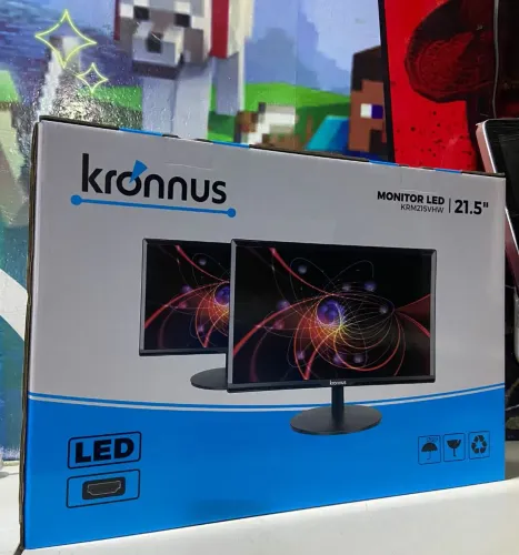 MONITOR LED 21,5 Full HD HDMI kronnus novo na caixa com garantia R$300,00