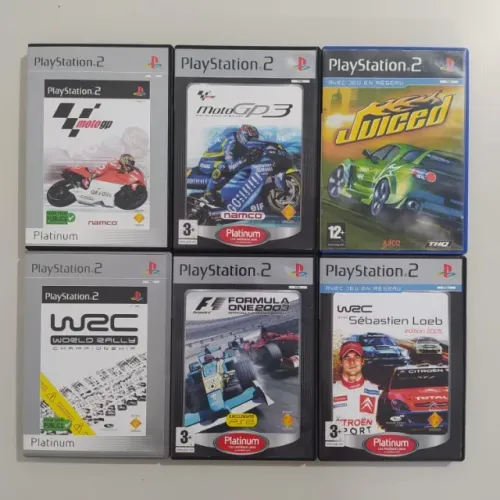 Jogos Corrida PS2 Originais Europeus