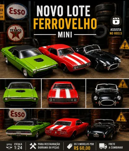 Carros de miniatura 