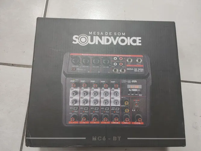 Mesa de som Sound voice