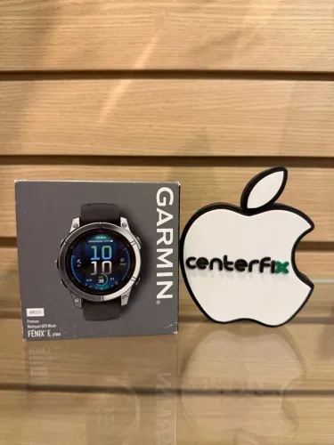 Garmin Fenix É 47mm titânio novo n caixa - preço de ocasião