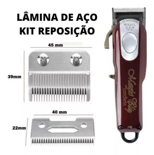Lâmina para Máquina Wahl Magic Clip Cordless 2161