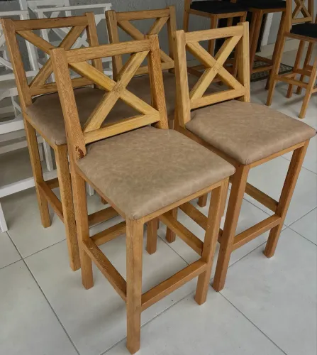Banquetas estofadas