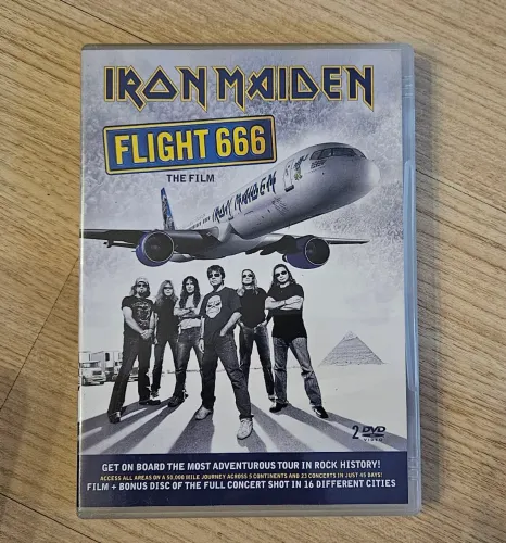 DVD IRON MAIDEN FLIGHT 666