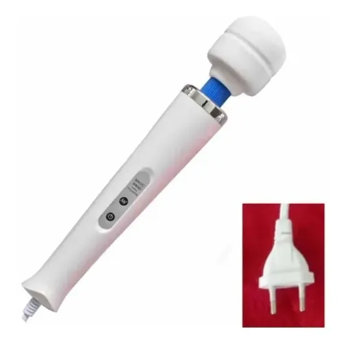 Massageador Elétrico Corporal 10 Velocidades Bivolt Branco