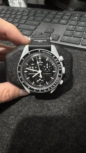 Omega MoonsSwatch COM ETIQUETA DA LOJA