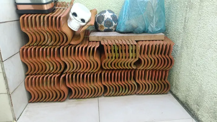 Telhas portuguesa de barro 